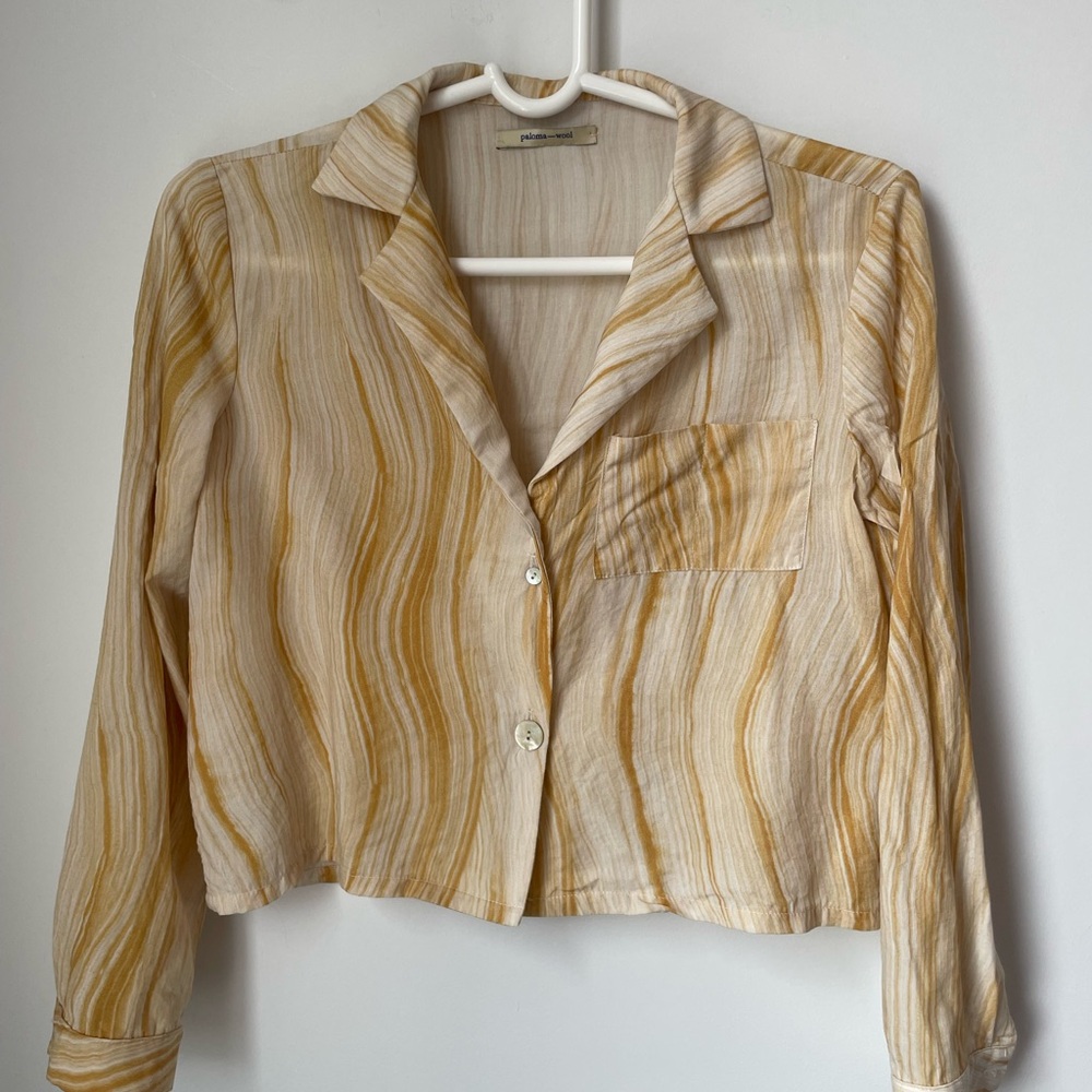 Paloma Wool Moyogui blouse size S